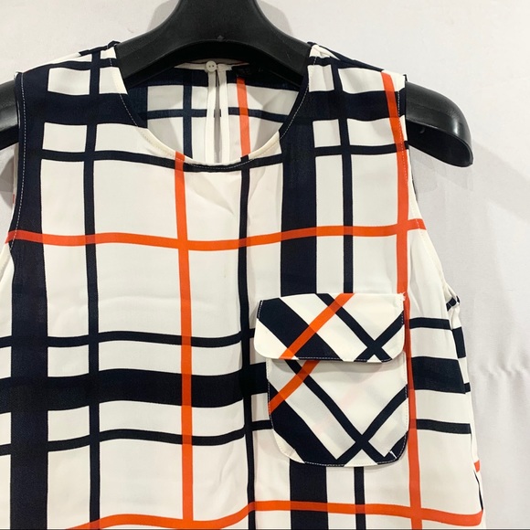 ZARA BASIC Women’s Print Top size XS - Picture 2 of 6